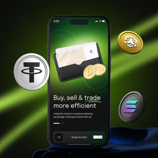 Mobile device displaying the Soundholdry trading platform